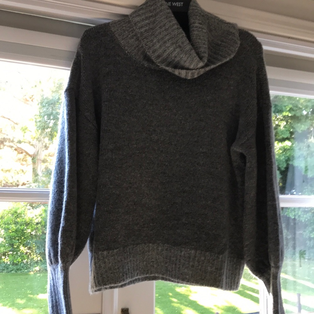Cowl neck sweater